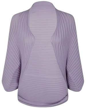Issey Miyake Stream Cardigan - Purple