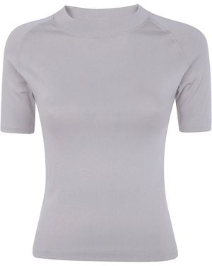 Fear Of God T-Shirt Short Sleeve Shrunken Baseball - Grey