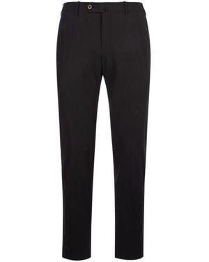 PT01 Slim Fit Trousers - Black