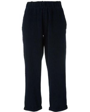 Labo.art Labo. Art Velvet "Paride" Trousers - Blue