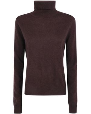 ABSOLUT CASHMERE Turtleneck Jumper "Themys" - Brown