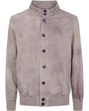 Giorgio Brato Bomber Jacket - Grey