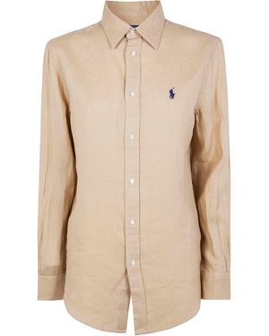 Polo Ralph Lauren Classic Long Sleeves Shirt - Natural