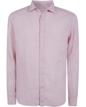 Tintoria Mattei 954 Linen Shirt - Purple