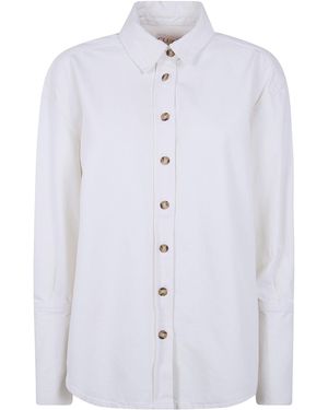 Lois "Lily" Overshirt - White