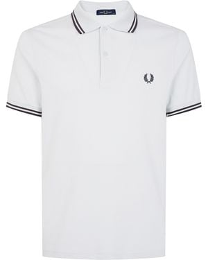 Fred Perry Tipped Shirt - White