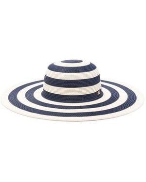 Ralph Lauren "Stripe" Sun Hat - White