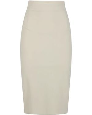 La Petite Robe Di Chiara Boni Skirt Belted "Lumi" - Natural