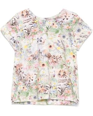 Molo Elly Short Sleeves T-Shirt - White