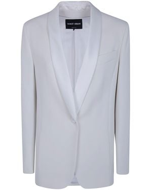 Giorgio Armani Jacket Classic Blazer - Blue
