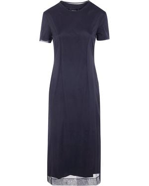 Simone Rocha "Layered Liquid" Dress - Blue