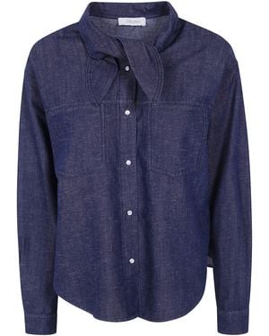 JC Sophie Blouse Shirt "Plum" - Blue