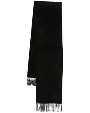 Paul Smith Scarf Plain Cashmere - Black