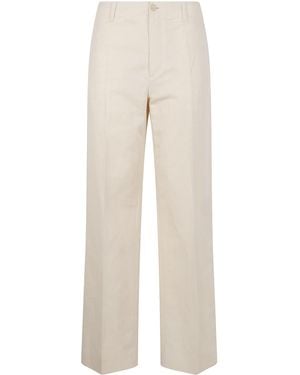 Filippa K Relaxed Straight Cotton Linen Clothing - White