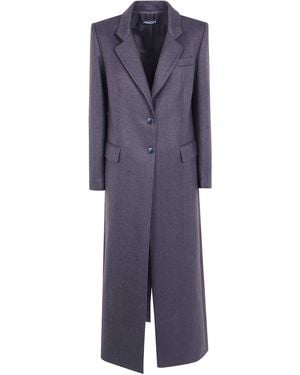 DR. HOPE Coat Single Breasted Long - Blue