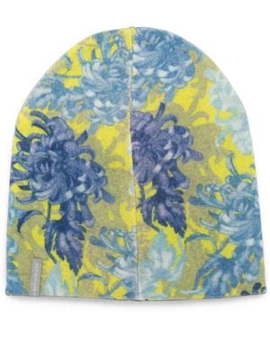 In bed with You Cappello Reversibile Prints" - Blu