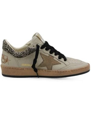 Golden Goose Trainer Low-Top "Ballstar" - Brown