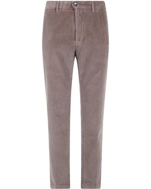 Incotex Chino Pants Classic Regular Chino - Gray