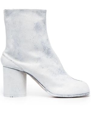 Maison Margiela Boots High Heel "Tabi" - White