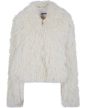 DARKPARK Coat Furry "Christy" - White