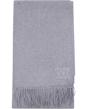 Max Mara "Wadalia" Classic Scarf - Grey