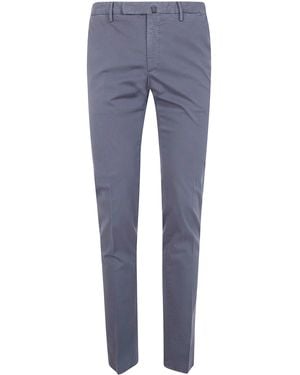 Incotex Classic Chino Trousers - Blue