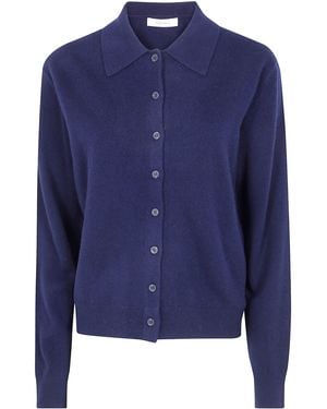 JC Sophie Jumper Wool 100% Merino Wool "Porcelain" - Blue