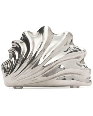 JW Anderson J. W.Anderson Shell Clutch By J. W.Anderson - White