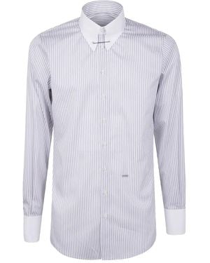 DSquared² Business Pin Collar Shirt - Blue