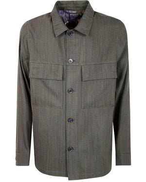 Paul Smith Shirt Jacket - Gray