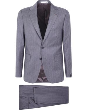 Tagliatore Single-Breasted Jacket "Bruce" - Blue