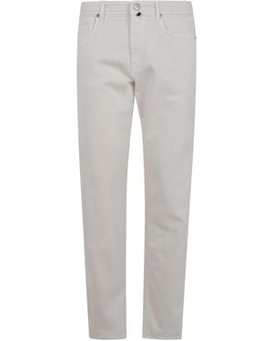 Incotex Jeans Regular Fit Straight "Br006L. J0003 030 Nat - Grey