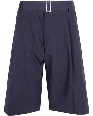 Studio Nicholson "Belted Pleated" Short - Black