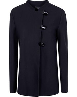Emporio Armani Guro Collar Jacket - Black