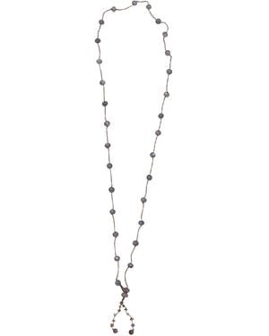 Sharing Long "Holy" Natural Necklace - White