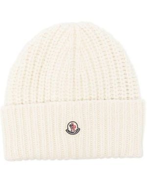 Moncler Cappello Tricot - Neutro