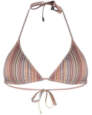 Paul Smith Top Bikini Triangle - Natural