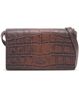 Emporio Armani Classic Pouch - Brown