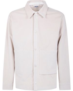 New Balance "Stretch Corduroy" Overshirt - White