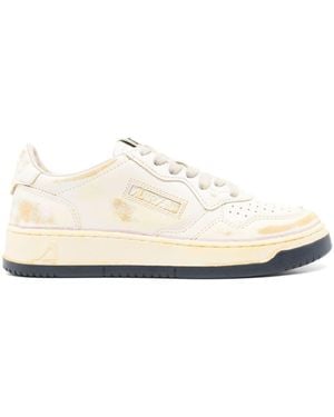 Autry Super Vintage Low Trainers - White