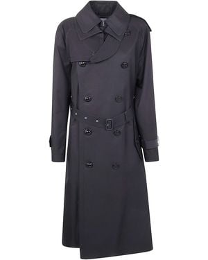Sacai Cotton Gabardine Coat - Blue