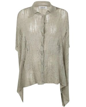 Aviu Cardigan Asimmetrico - Grigio