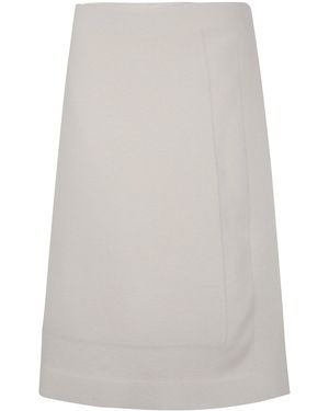 Jil Sander "Padded Details" Skirt - Natural
