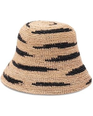 IBELIV "Andao Zebra" Bucket Hat - Natural