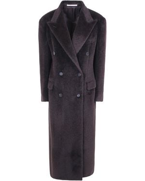 Tagliatore Long Coat "C Caitlyn" - Black