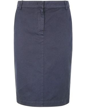 Aspesi Midi Skirt - Blue
