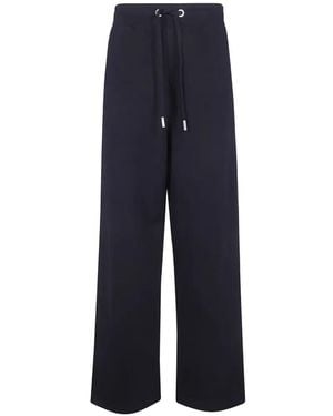 Ami Paris Small "Ami De Coeur" Embossed Jogging - Blue