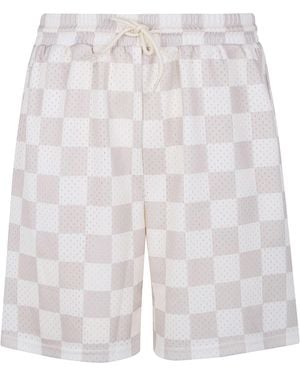 Les Deux "Shawn" Mesh Shorts - White