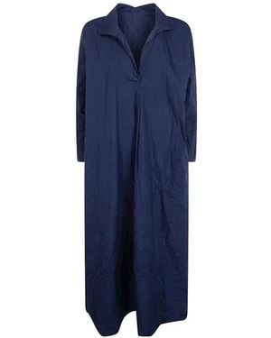Daniela Gregis Spicchi Midi Dress - Blue