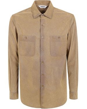 Aspesi New C Slim Shirt - Natural